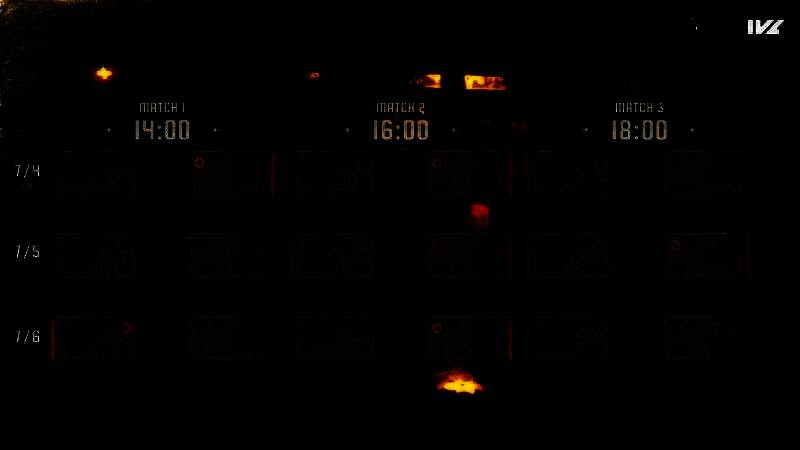 第五人格IVL夏季赛官方赛事宣传图，选手群像与激烈对战场面交织