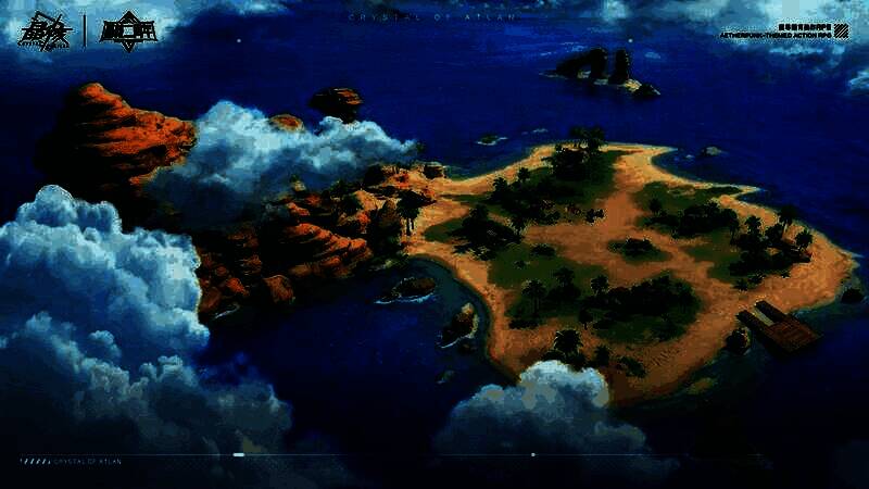 玩家在飞浪岛家园中布置房屋，周围有花园、秋千和宠物互动