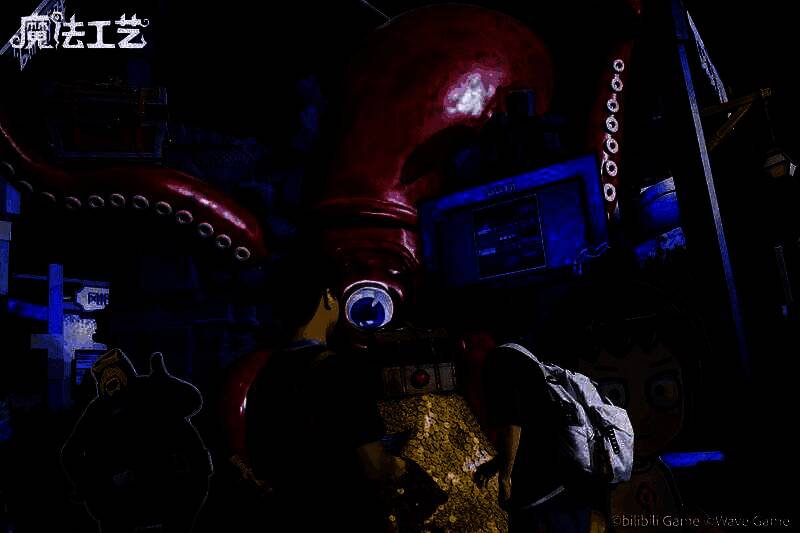 猛男舞团在舞台上激情表演《魔法工艺》x《潜水员戴夫》联动歌曲，现场气氛热烈