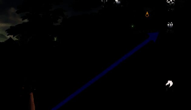 战斗场景中角色使用丹药，血条迅速回升，周围环绕着金色丹药特效