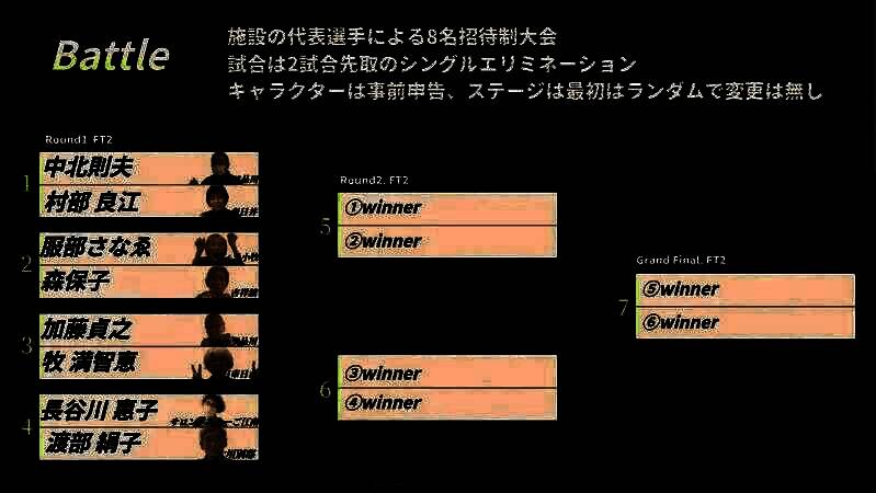 赛事解说员坐在台前激情解说，背后大屏幕显示《铁拳8》实时对战画面，观众认真观看