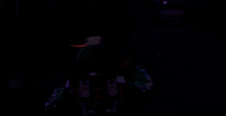 地图上标红的复活站位置，周围有多个敌人潜伏的阴影轮廓