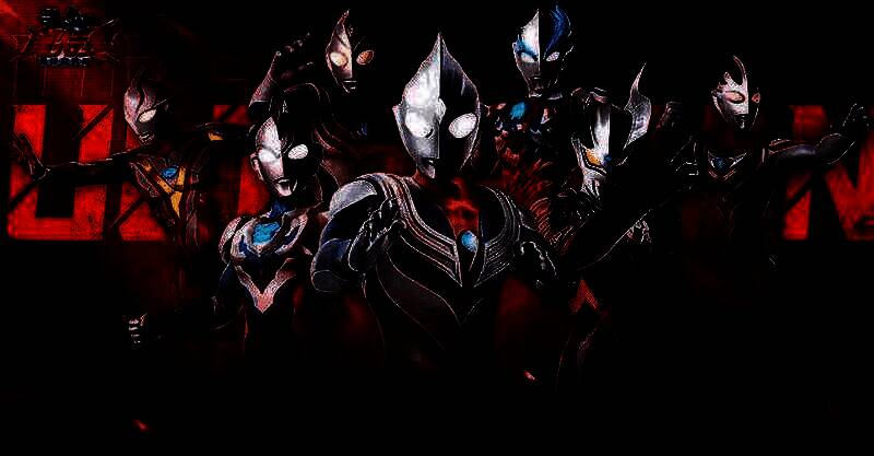 闪耀迪迦释放环身盾技能，周身环绕金色护盾，周围怪兽被弹开，特效华丽