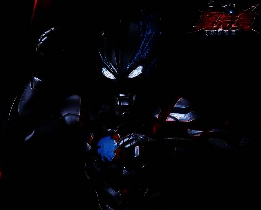 梦比优斯施展光刃斩击，三段连斩后敌人被击飞，身上浮现灼伤标记