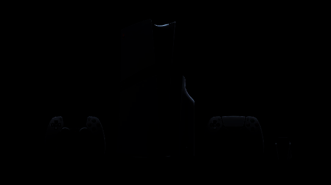 30周年纪念版PS5主机展示，红黑相间的经典涂装设计，搭配初代PlayStation标志，极具复古科技感