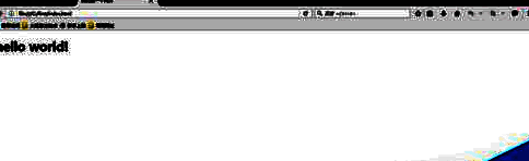 网页在浏览器中成功显示的最终效果截图