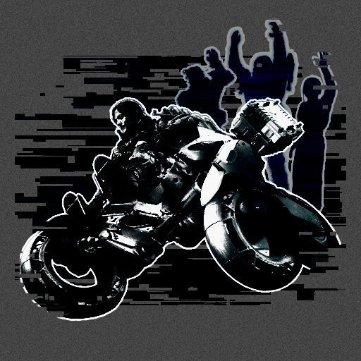 玩家驾驶车辆在据点附近缓慢行驶，小心翼翼避开周围障碍物的 gameplay 画面