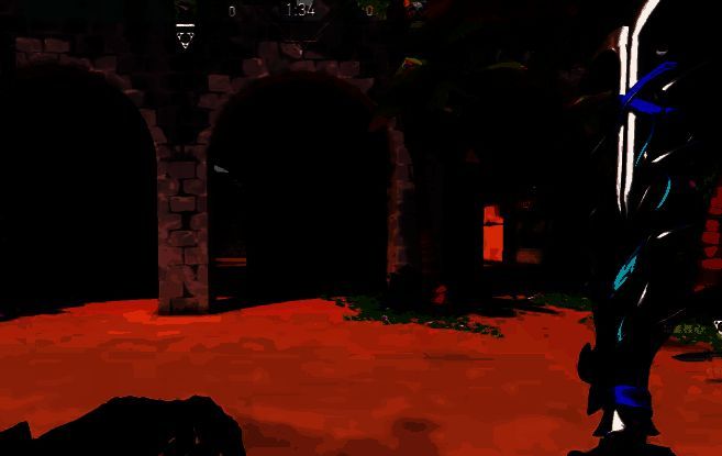 零在走廊两端布置震慑绊线，红色激光横跨通道，敌人踩中后被定住