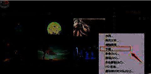 新建分项下拉菜单中选择字幕功能的界面截图