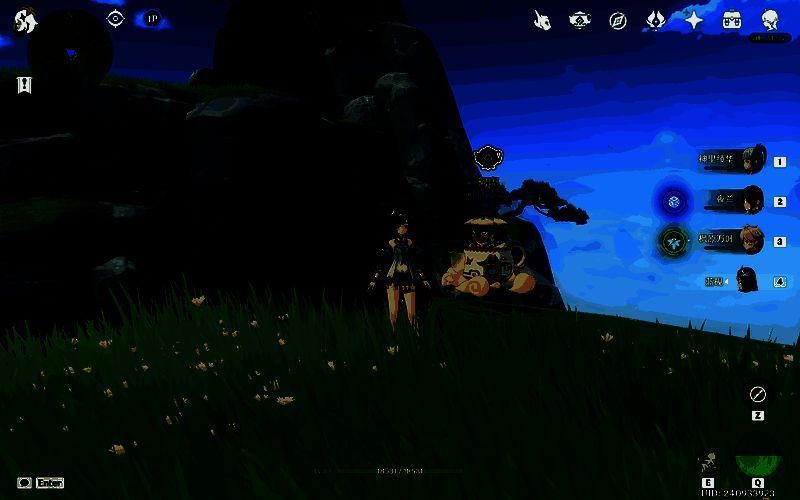 数春峰第二个刷新点位于瀑布后方洞口前，地形隐蔽需仔细寻找