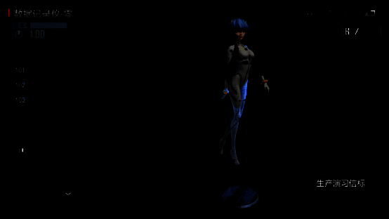 零号机驾驶员绫波零主题礼装，冷峻气质与蓝色机甲相映