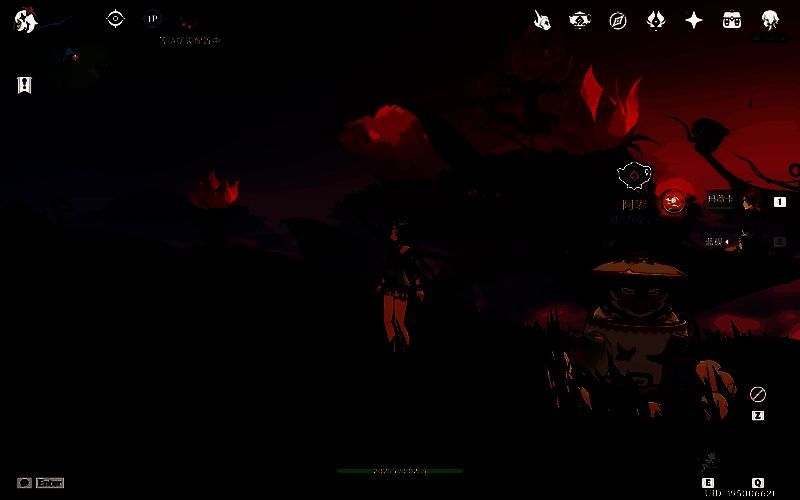 实际游戏内视角图，显示壶灵阿嘟位于石阶旁，身边有飘浮光点