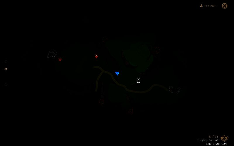 浮沫礁地形图，标注壶灵阿嘟常见出没位置