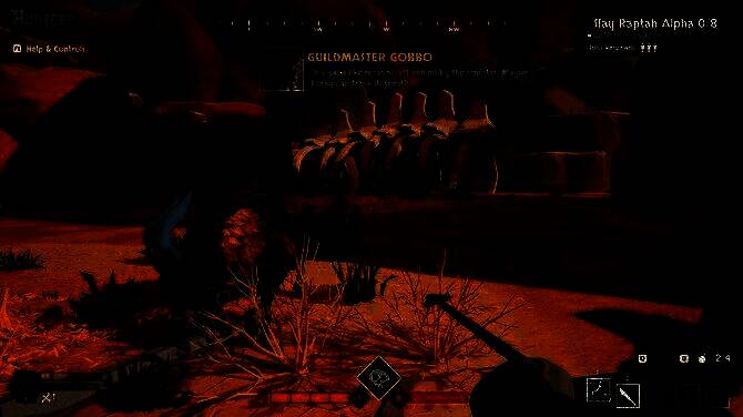 萨满召唤图腾释放护盾，队友在其庇护下继续攻击巨兽