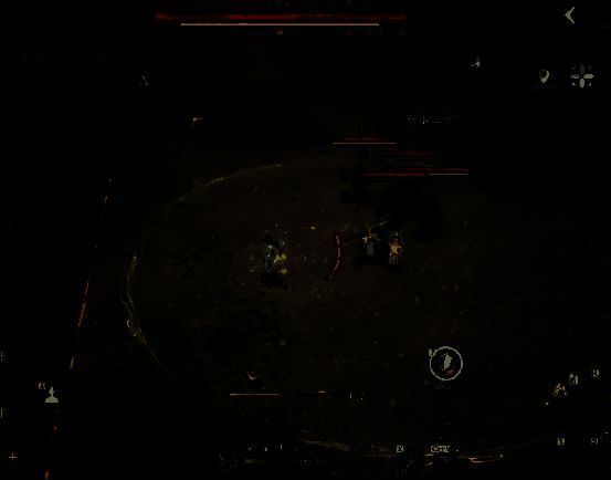 读护卫在擂台上施展对对子技能，文字从两侧向中间移动，玩家紧张站位判断正误