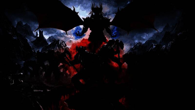 Kurt Kuhlmann接受采访画面，背景为《上古卷轴》系列经典场景拼接