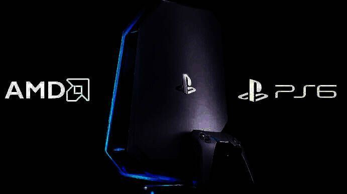 PS6概念渲染图，展示未来主机设计风格与高性能散热结构