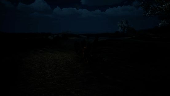 玩家在祭坛前与多名黑衣敌人激烈交战，背景为燃烧的火坛与警示符文，呈现献祭事件的紧迫氛围