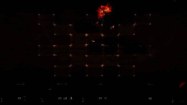 《Dust Raiders》战斗场景，车队与敌方帮派在废墟中激烈交火