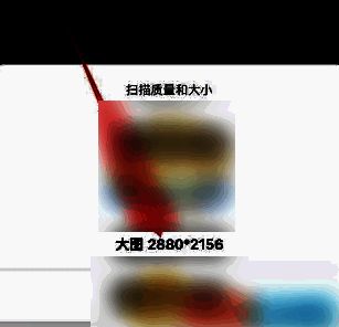 选择“大图”选项的弹窗界面，当前已高亮选中该模式