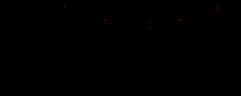 《艾尔登法环：黑夜君临》游戏内地图与行进路线示意图，角色正穿越昏暗废墟，远处可见决赛圈光效