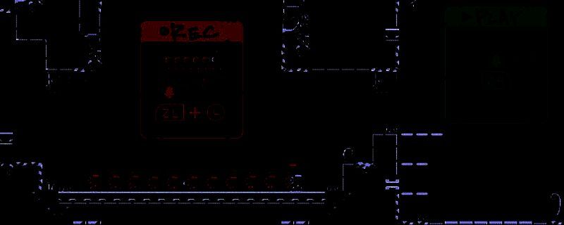 玩家在《径迹回响》中录制角色奔跑与跳跃动作的界面，背景为冷色调的机械废墟场景