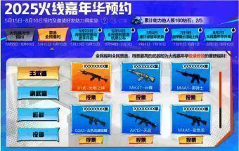 福利票选页面展示，列出可选项如限定角色、武器、钻石等，玩家正在投票