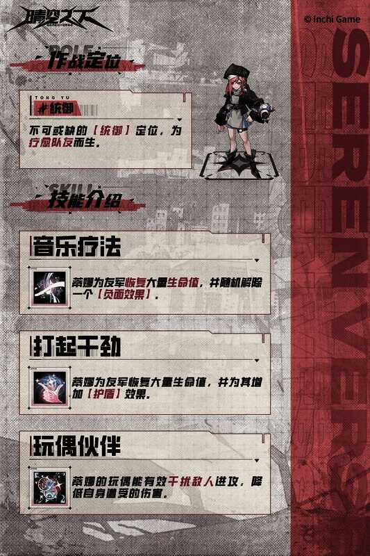 队伍搭配建议图，展示蒂娜妮克丝与维兹、西隆等角色的协同效果