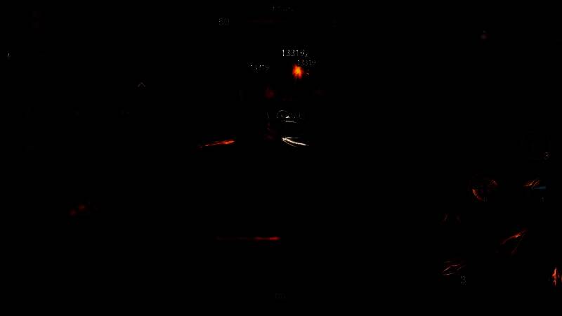 三位魔神在暗黑风格场景中现身，背景火焰翻腾，气氛压迫感十足