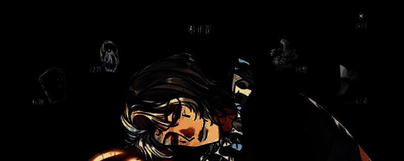 《怪物的王座》游戏主视觉图，画面中一位身披暗色长袍的角色立于高耸的王座之上，背景为幽暗城堡与血月，整体氛围神秘而诡谲