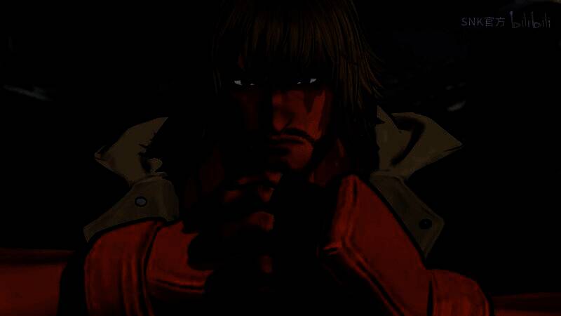 肯与特瑞对峙画面，两人目光交汇，气氛紧张一触即发