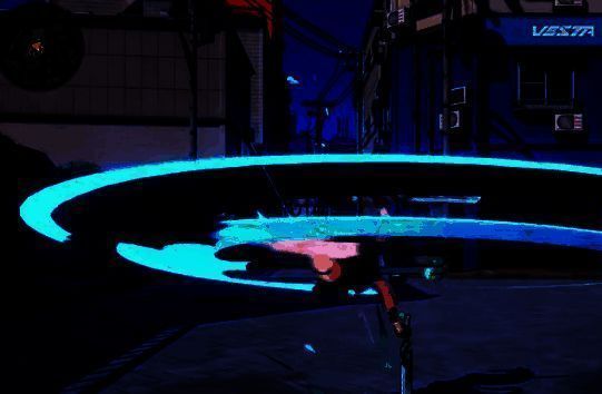 薄荷爆发技能动画，连续爪击带出残影，最后一击劈出巨大能量波