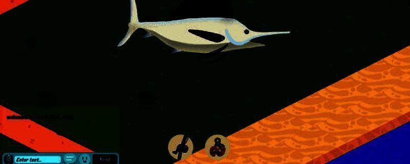 《萌爪派对：小镇时光》游戏画面截图，展示了一个阳光明媚的卡通风格小镇，房屋色彩柔和，小猫角色在花园中玩耍，整体氛围温馨治愈