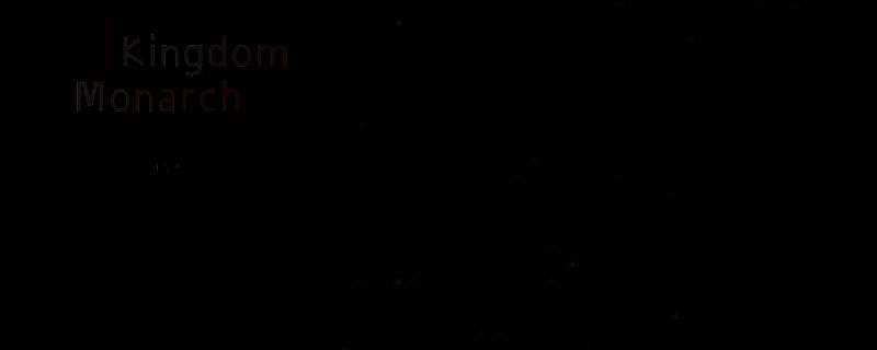 《王国君主》游戏主界面展示，城堡背景与策略地图布局清晰可见