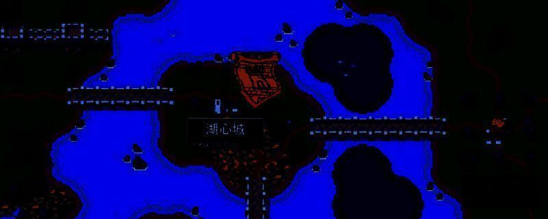 《王国君主》游戏主界面展示，像素风格的城堡与士兵列队场景，背景为广阔的王国地图