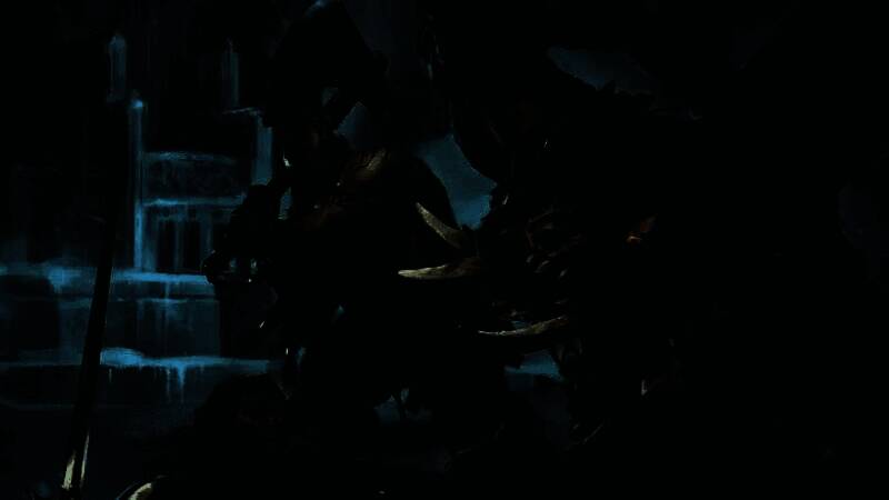 游戏内多阵营对战场景，展示攻城战、魔法释放与单位大规模交战的宏大场面