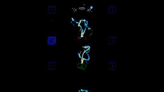 游戏内陀螺自定义界面截图，展示多种刀刃与核心部件的组合选项，界面科技感十足，支持实时预览旋转效果