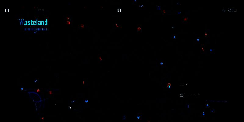 玩家操控机器人瞄准艾米尔商店的特写画面，十字准星锁定移动目标