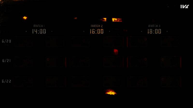 2025IVL夏季赛第三周赛程预告图，标注了TE溯vs成都GG、成都WolvesvsMRC、WBGvsFPX.ZQ等重点对战组合