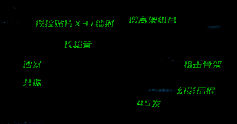 K437红点版改装方案界面，配备红点瞄准镜，适合近战快速瞄准