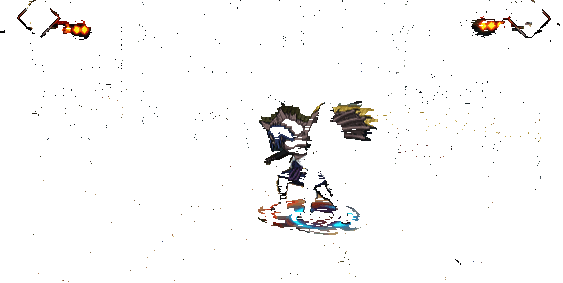 百战鼬释放幻术·写轮眼，敌人陷入红色幻境无法行动