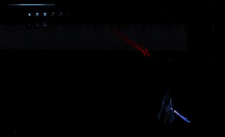 玩家与NPC解间对峙的场景，背景为嵩山古刹，气氛肃穆