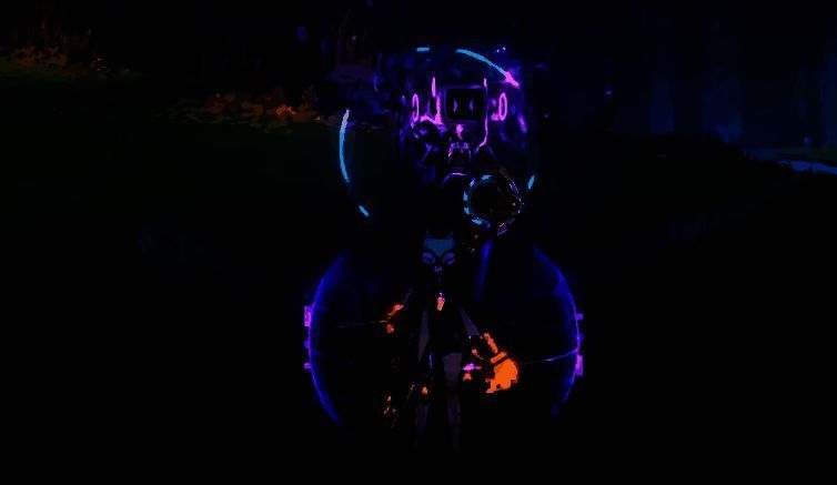 概念图展示未来雷系队伍构想，伊涅芙与未知新角色协同触发新型雷元素反应