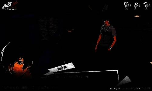 桐叶购物中心场景截图，角色芳泽霞与桥本麻由美在商店街偶遇，背景有玩家角色驻足