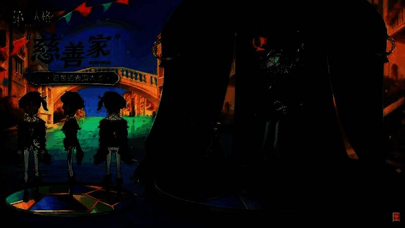 红蝶身着樱花纹和服，额间停落透明蝴蝶，粉色花瓣环绕眼眶，手持展开的彩蝶折扇，整体气质柔美梦幻