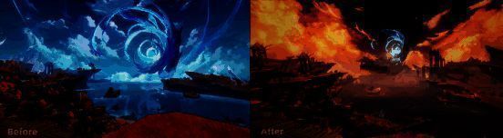 地图新增奇观景象，空中浮岛与巨型遗迹构成梦幻视觉效果