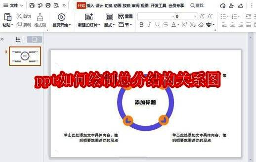 PowerPoint界面展示插入智能图形按钮的位置，界面清晰标注操作路径