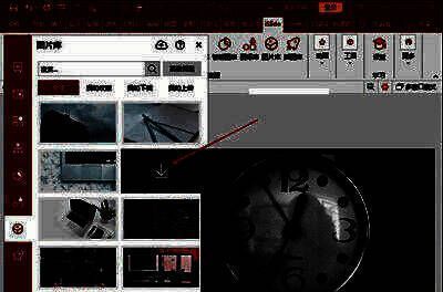 用户正在从图片库中选择一张图片准备插入幻灯片
