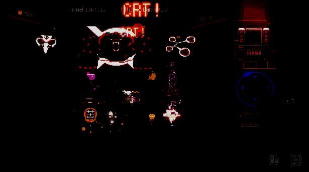 玩家背包界面展示多个奇特设备图标，如插着薯条的电脑、会发光的骰子发生器