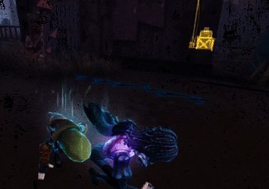 ‘骑士’与上椅求生者发动‘荣誉共鸣’，椅子释放裂痕特效，队友成功脱困